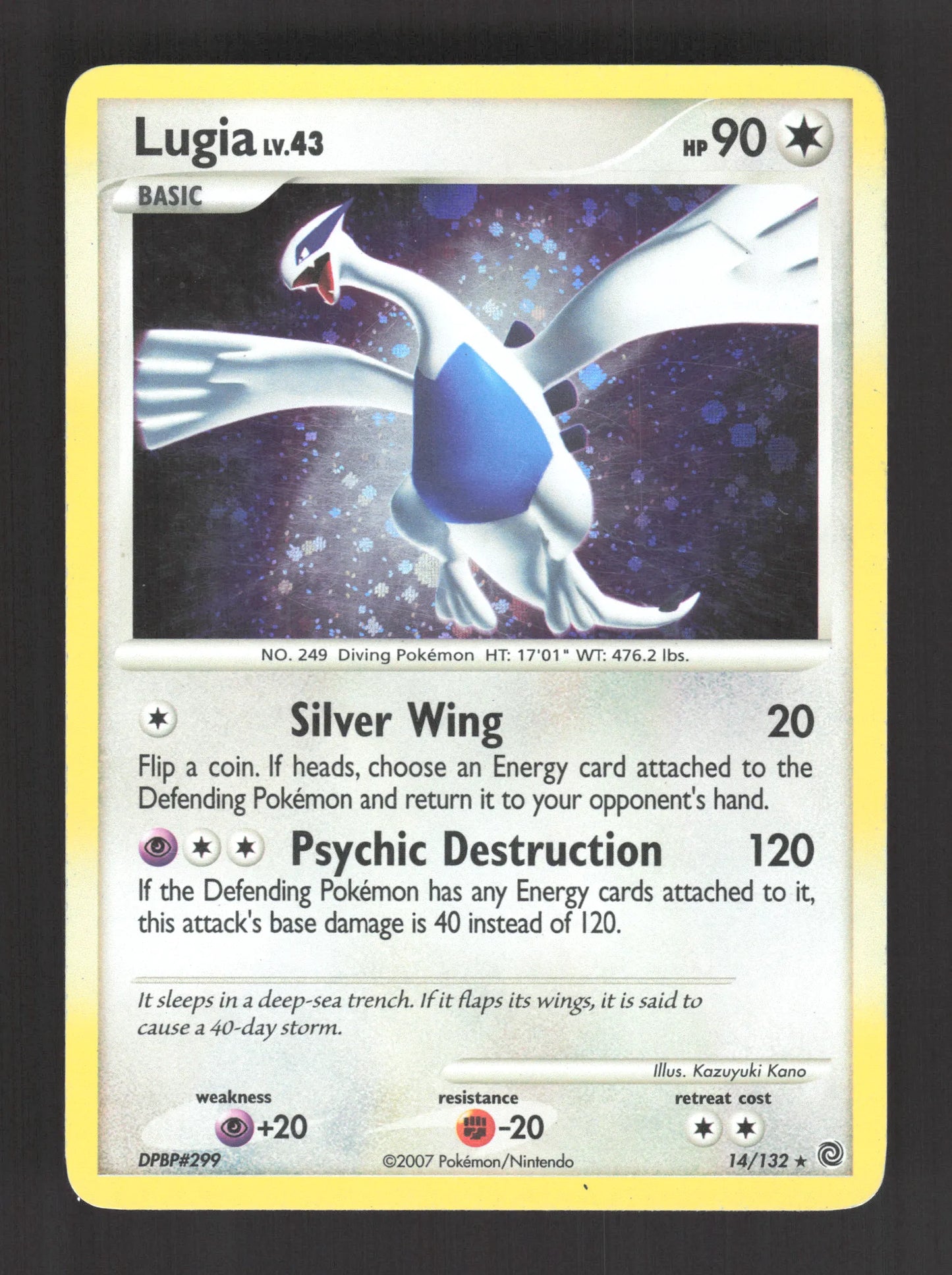 14/132 Lugia HOLO - Anglais
