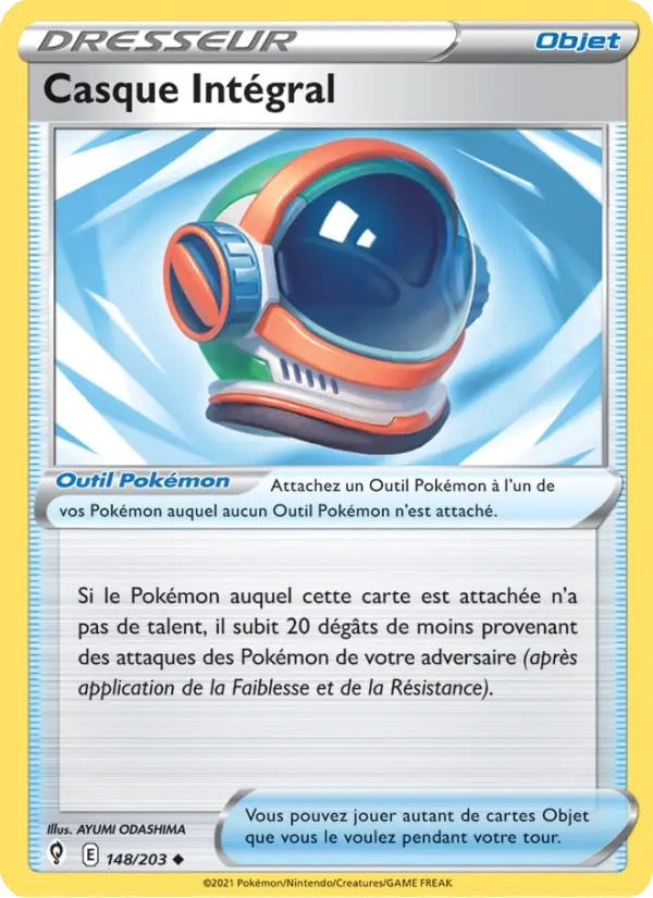 148/203 Casque Intégral Reverse - Évolution Céleste