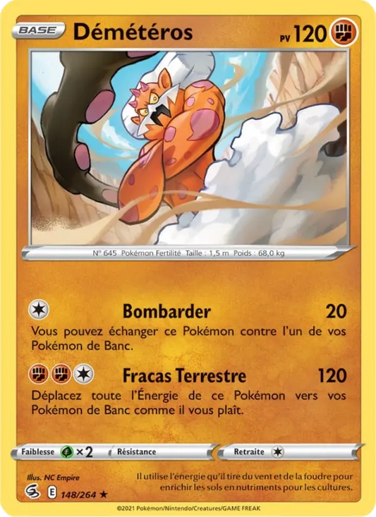 148/264 Demeteros HOLO COSMOS - Poing de Fusion