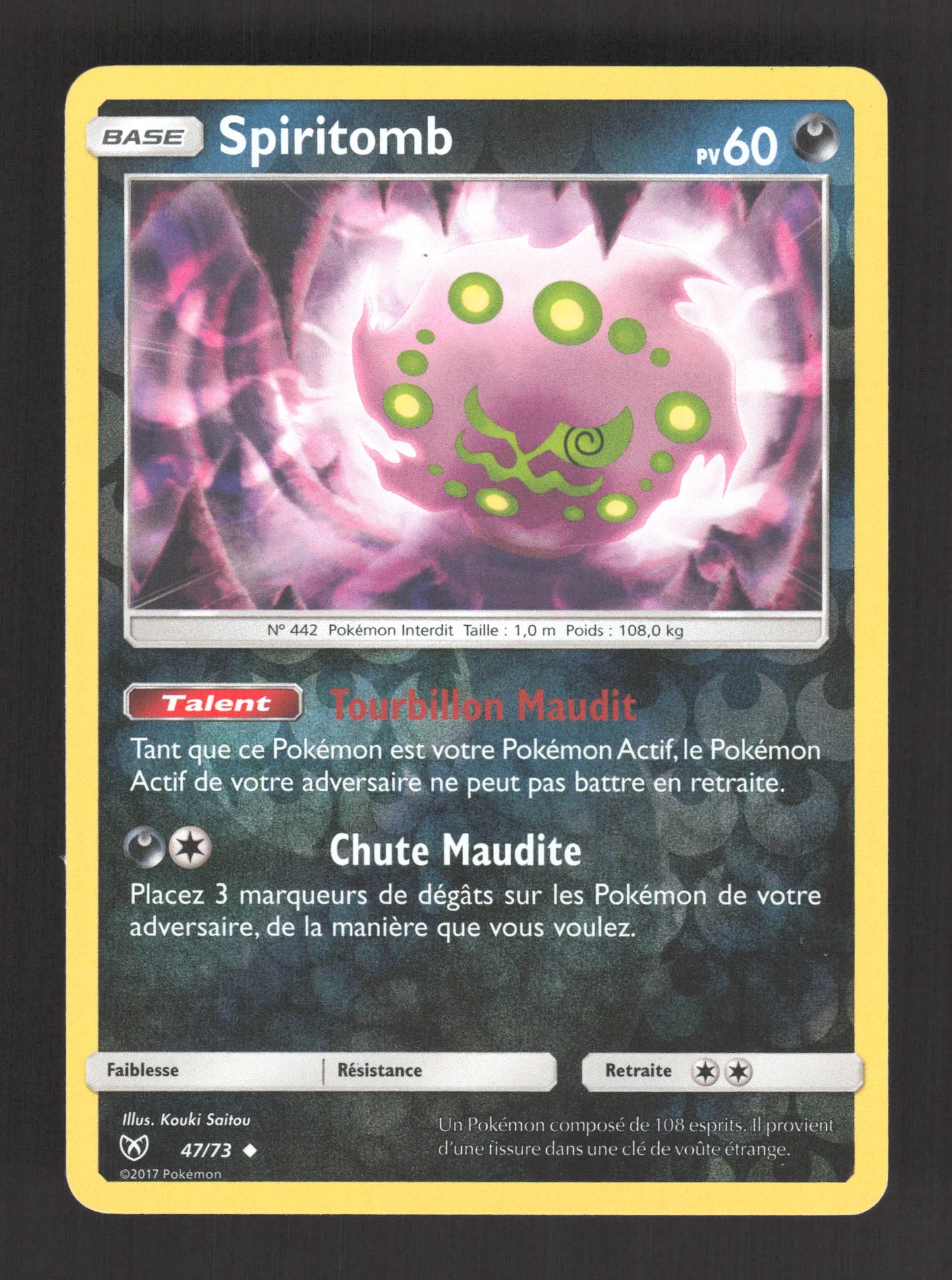 47/73 Spiritomb REVERSE - Légendes Brillantes