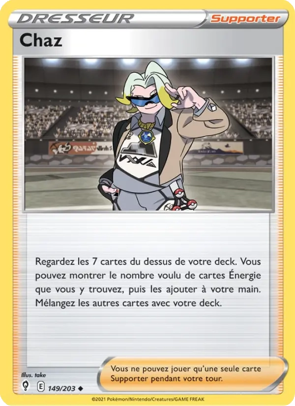 149/203 Chaz Reverse - Évolution Céleste