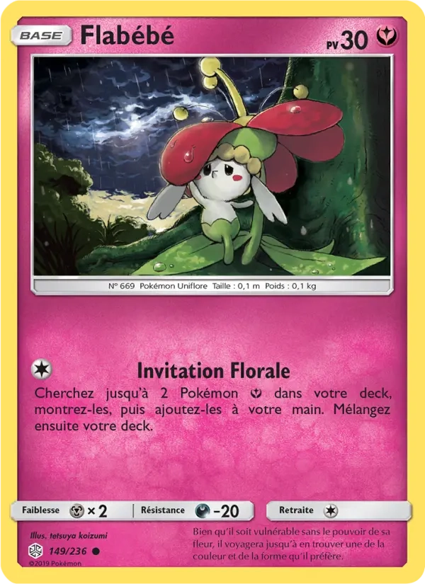 149/236 Flabebe REVERSE - Éclipse Cosmique