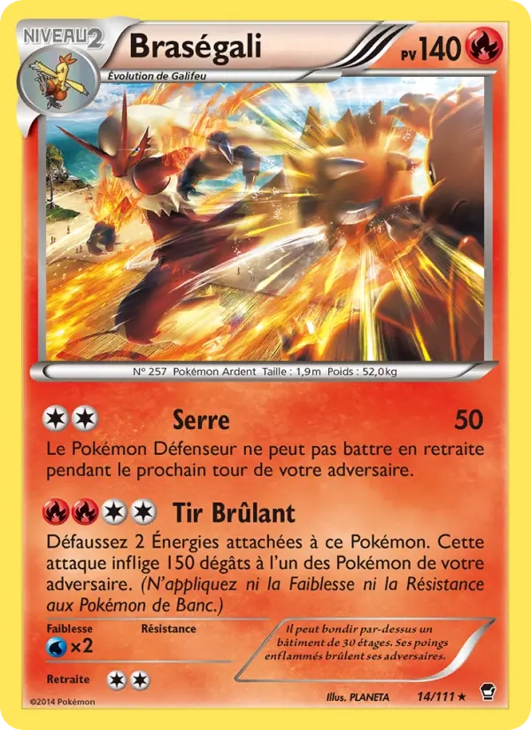 14/111 Brasegali REVERSE - Poings Furieux