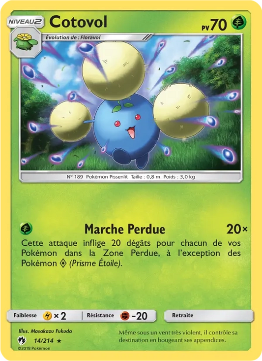 14/214 Cotovol REVERSE - Tonnerre Perdu