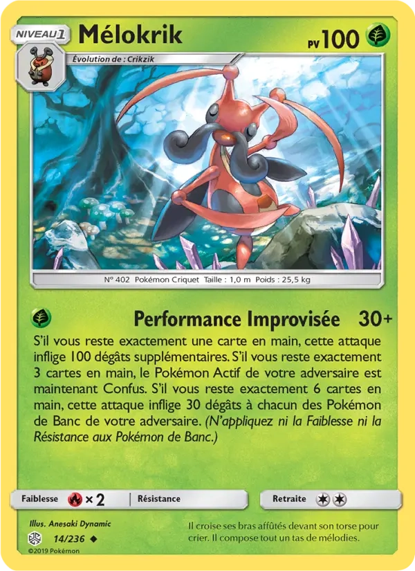 14/236 Melokrik REVERSE - Éclipse Cosmique