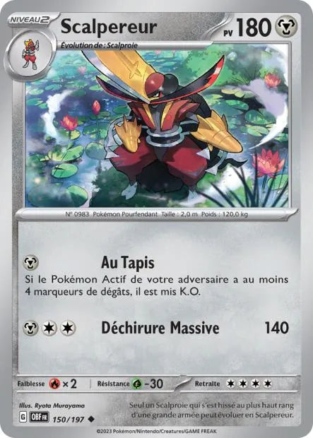 150/197 Scalpereur Reverse - Flammes Obsidiennes