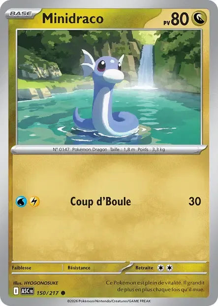 150/217 Minidraco POKEBALL - Héros Transcendants