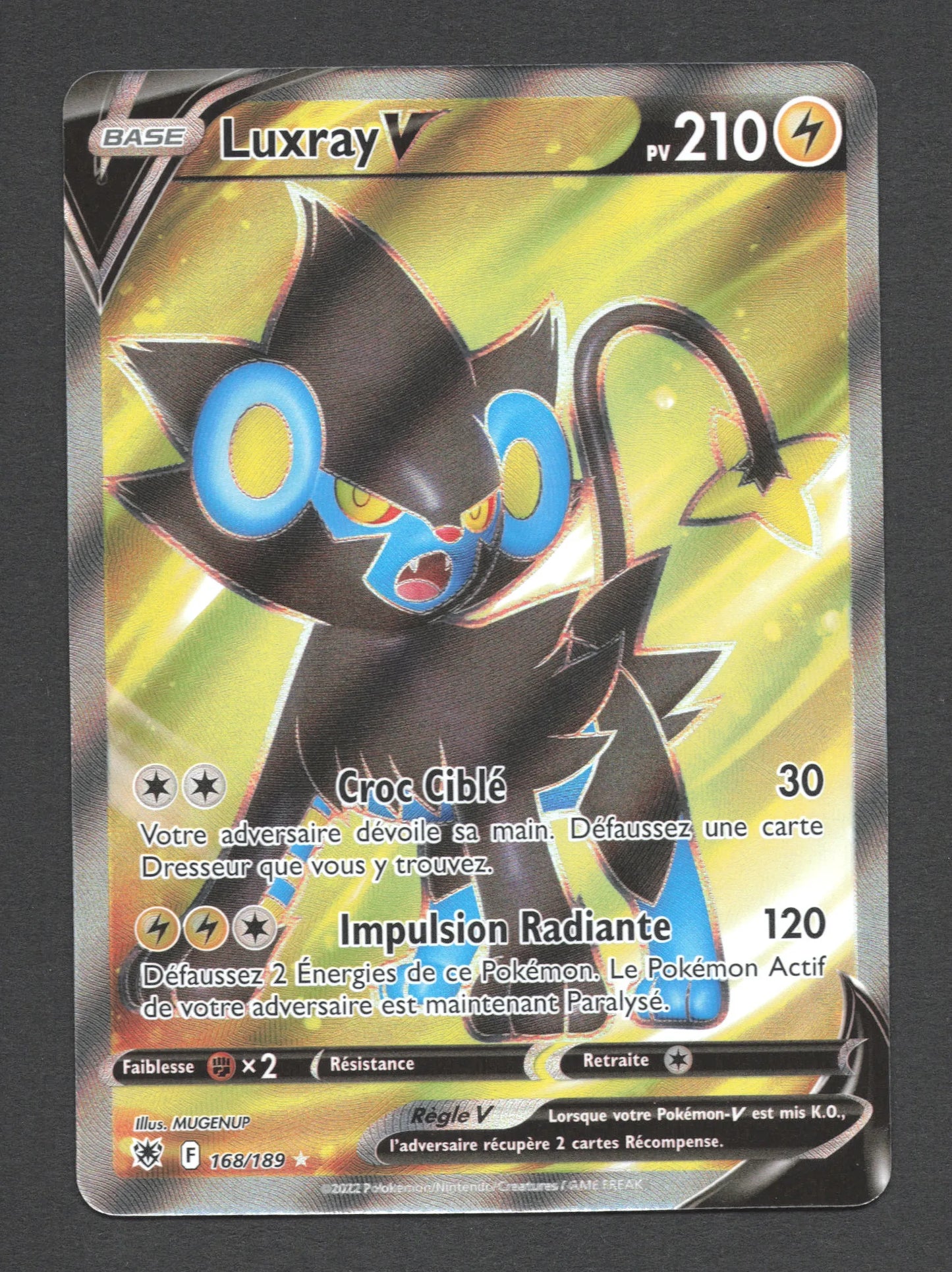 168/189 Luxray V - Astres Radieux