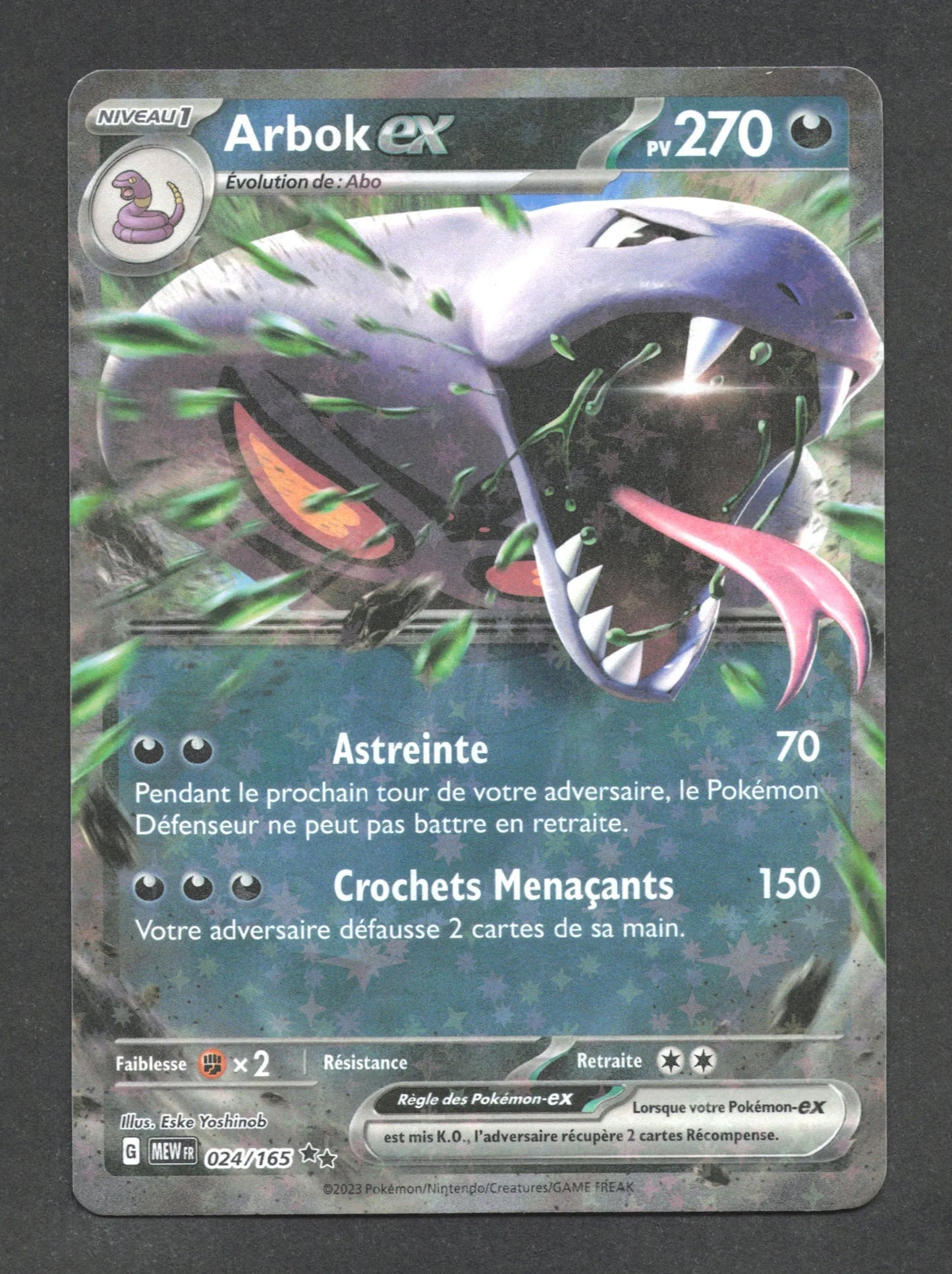 024/165 Arbok EX - 151