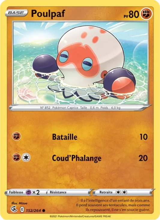 152/264 Poulpaf Reverse - Poing de Fusion