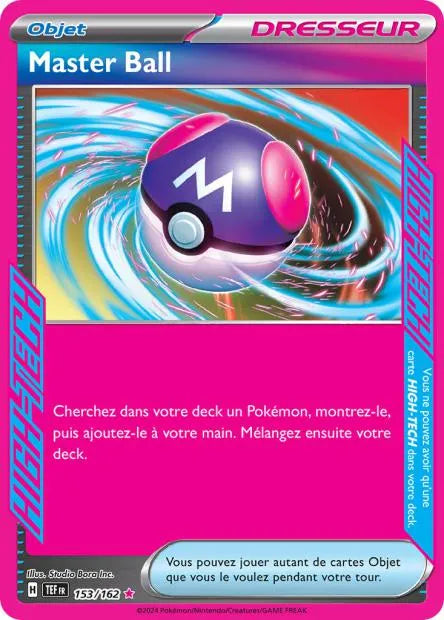 153/162 Master Ball ACE - Forces Temporelles