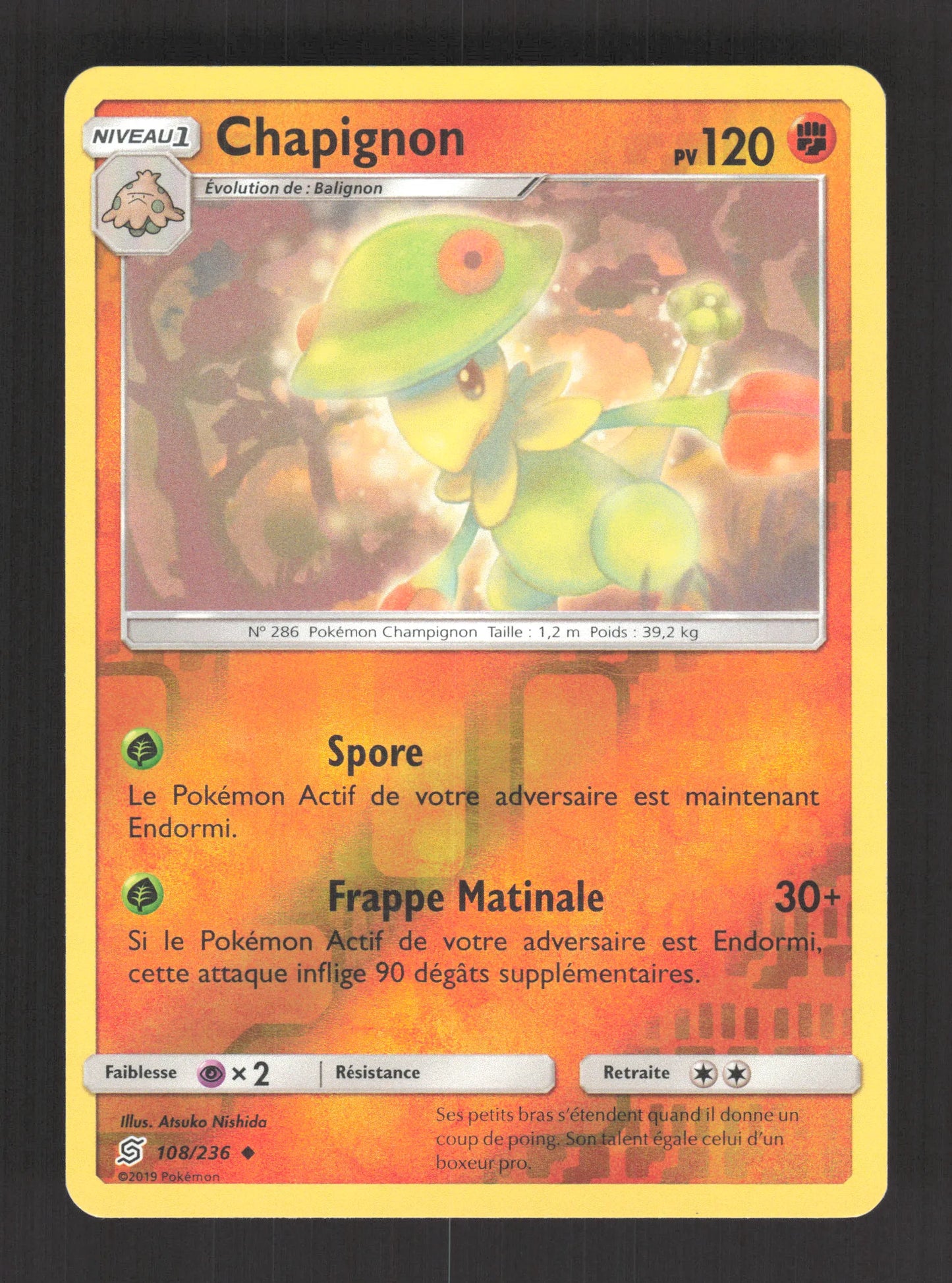 108/236 Chapignon REVERSE - Harmonie des Esprits