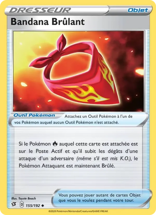 155/192 Bandana Brûlant Reverse - Clash des Rebelles
