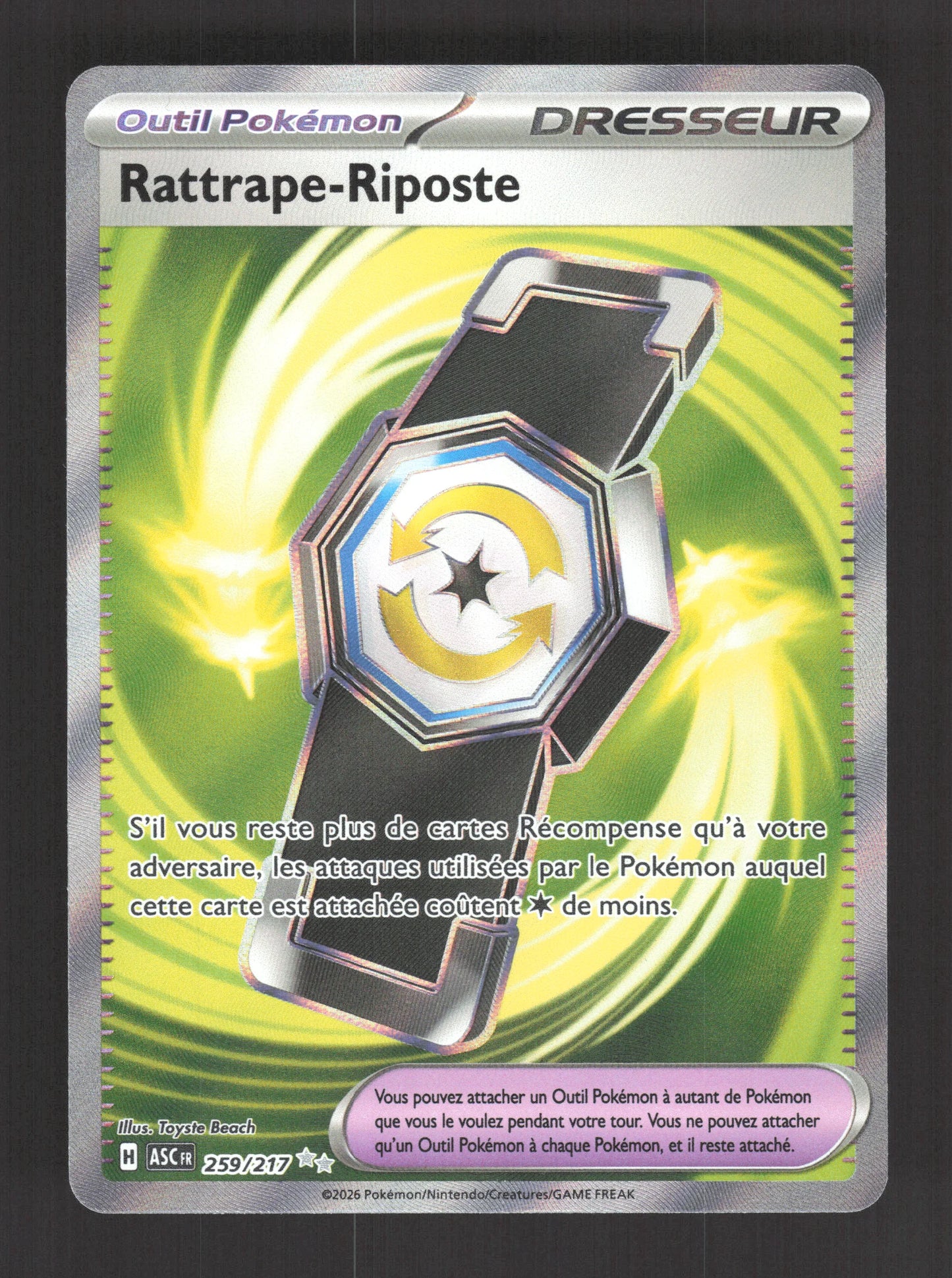 259/217 Rattrape Riposte DRESSEUR - Héros Transcendants