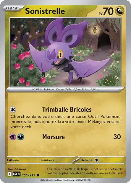 156/217 Sonistrelle REVERSE ENERGIE - Héros Transcendants