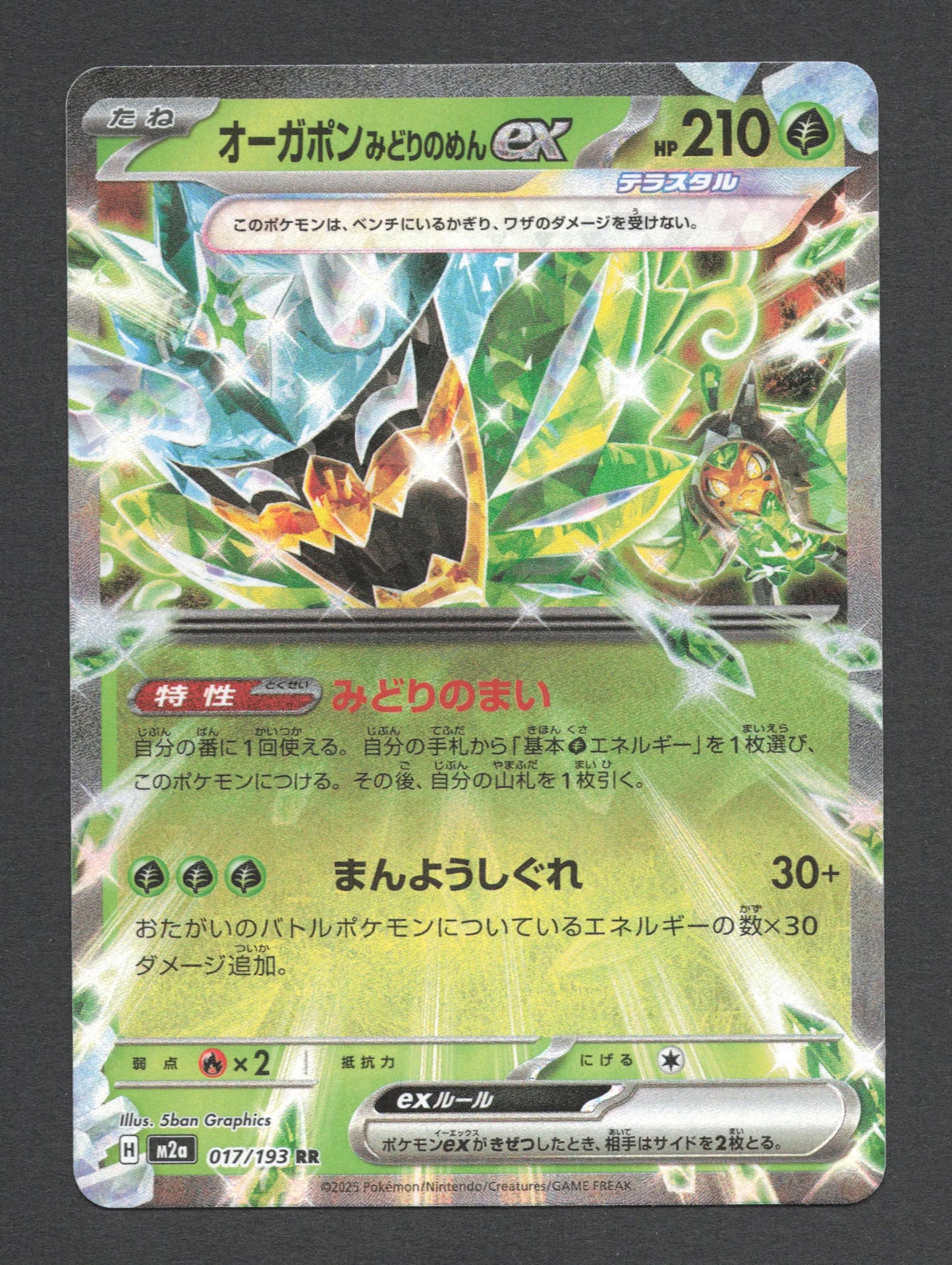 017/193 Ogerpon EX JP - MEGA Dream ex