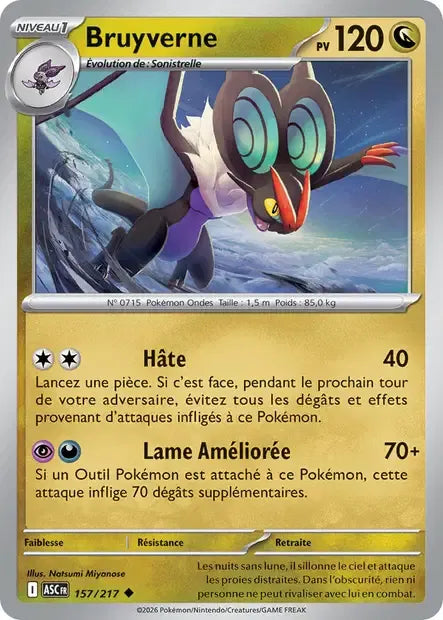 157/217 Bruyverne POKEBALL - Héros Transcendants