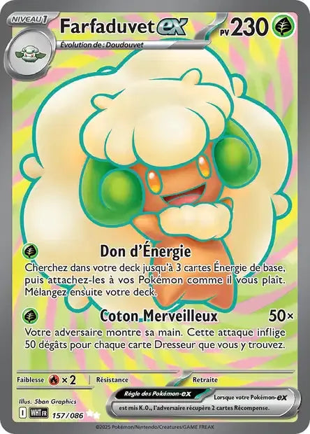 157/086 Farfaduvet EX - Flamme Blanche