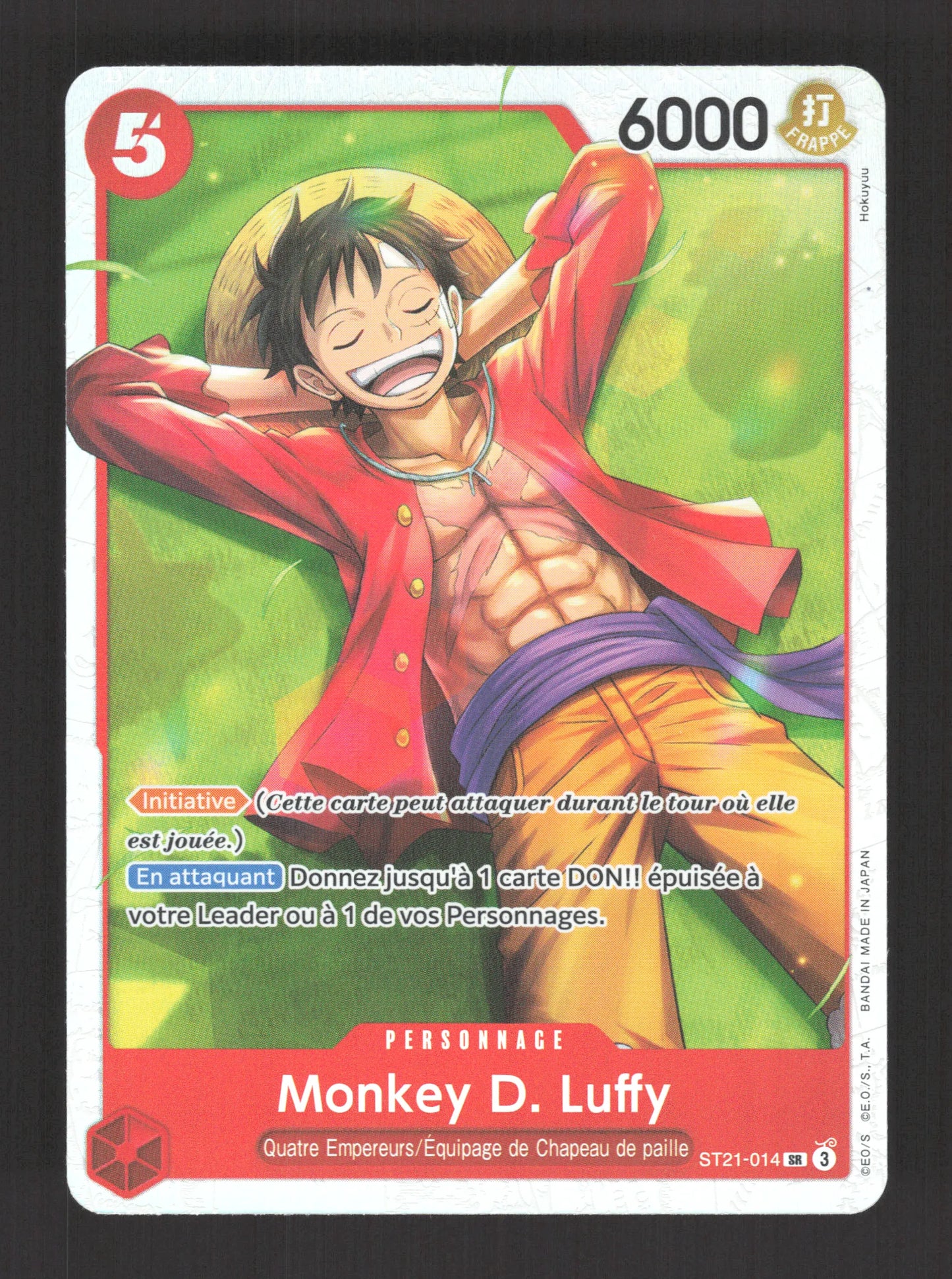 ST21-014-SR Monkey D Luffy SR - One Piece
