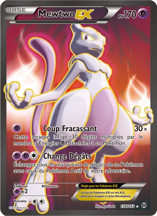 158/162 Mewtwo EX - Impulsion Turbo