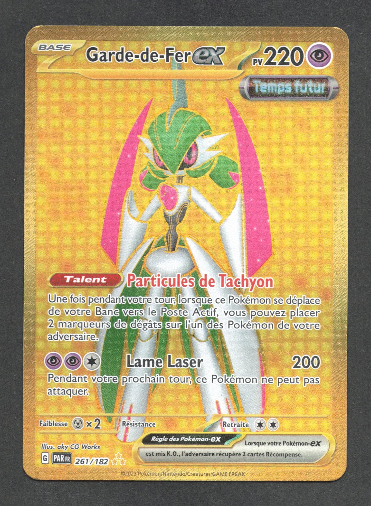 261/182 Garde de Fer EX - Faille Paradoxe