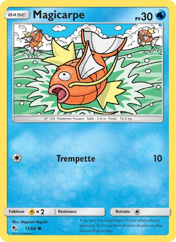 15/68 Magicarpe REVERSE - Destinées Occultes