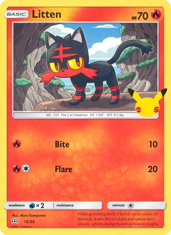 15/25 Flamiaou HOLO - McDonald's 2021