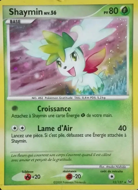 15/127 Shaymin HOLO - Platine