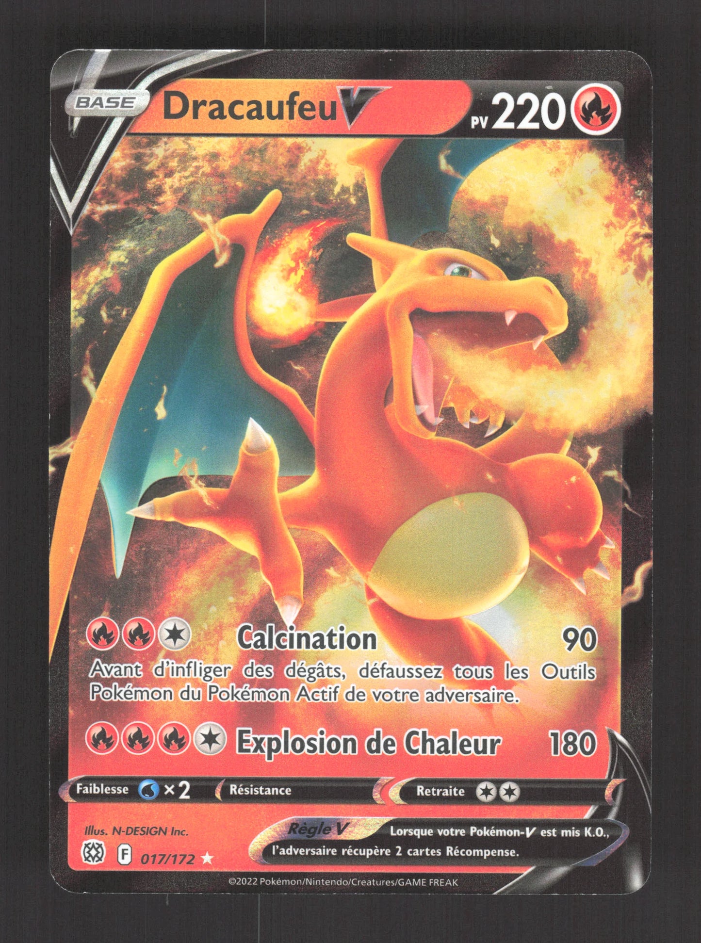 017/172 Dracaufeu V - Stars Étincelantes