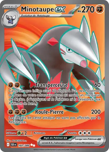 160/086 Minotaupe EX - Foudre Noire
