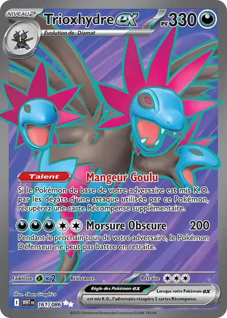 161/086 Trioxhydre EX - Flamme Blanche