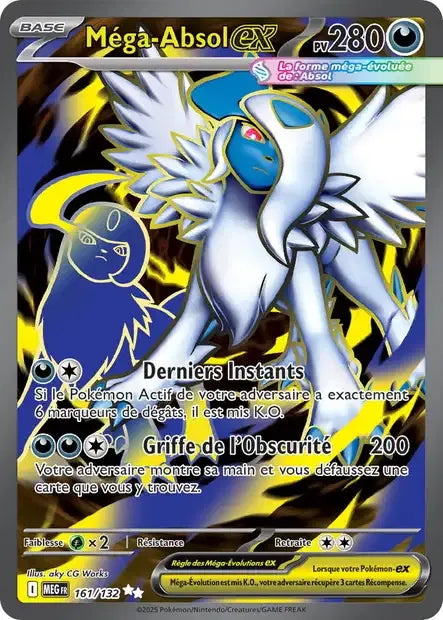 161/132 Mega Absol EX - Méga-Évolution