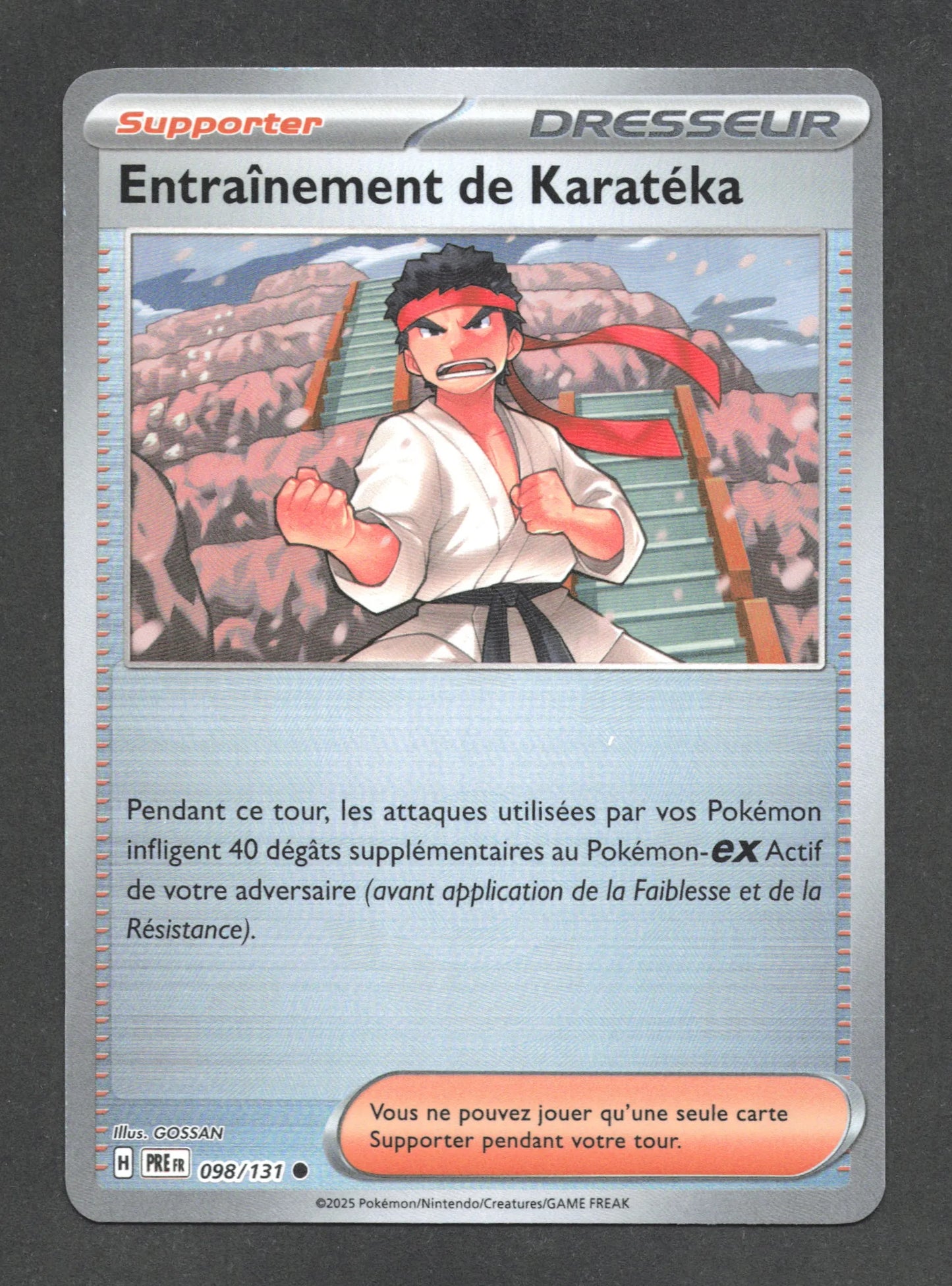 098/131 Entrainement de Karateka POKEBALL - Évolutions Prismatiques - Pokeball