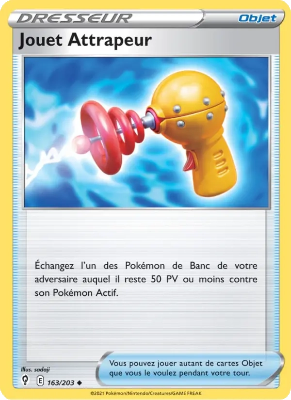 163/203 Jouet Attrapeur Reverse - Évolution Céleste
