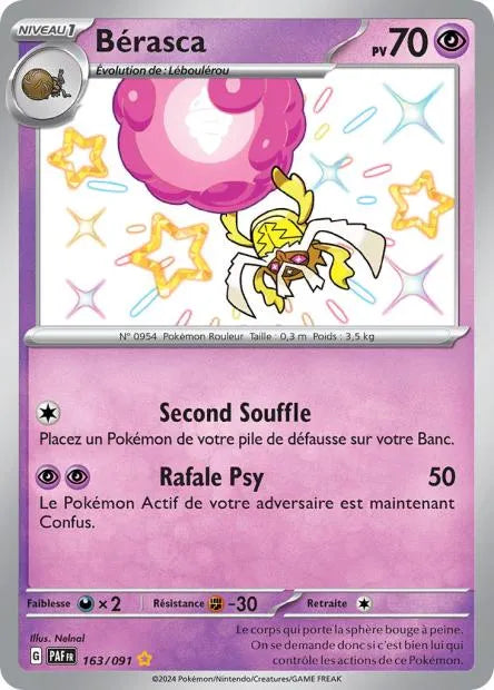 163/091 Berasca SHINY - Destinées de Paldea