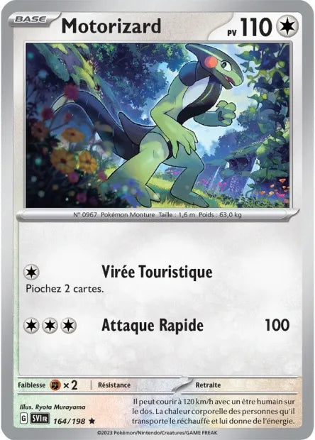 Motorizard Reverse 164/198 - Écarlate et Violet