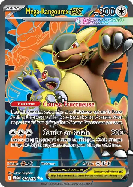 164/132 Mega Kangourex EX - Méga-Évolution