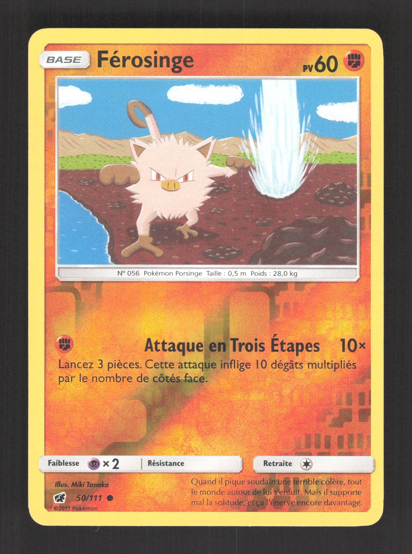 50/111 Ferosinge REVERSE - Invasion Carmin