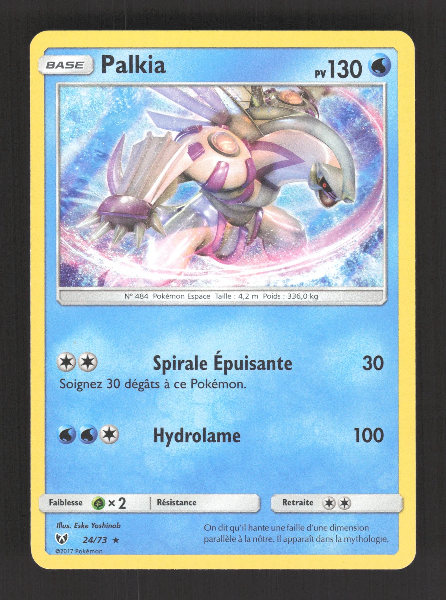 24/73 Palkia HOLO - Légendes Brillantes