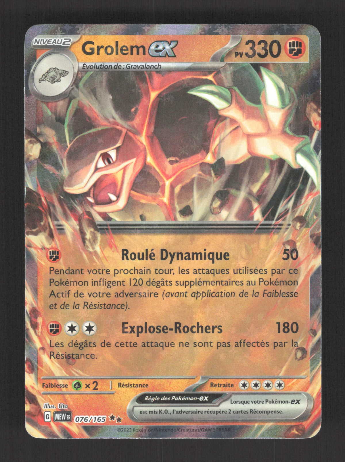 076/165 Grolem EX - 151