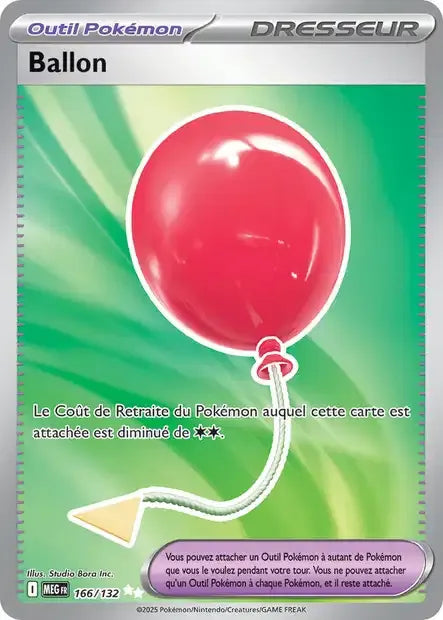 166/132 Ballon DRESSEUR - Méga-Évolution
