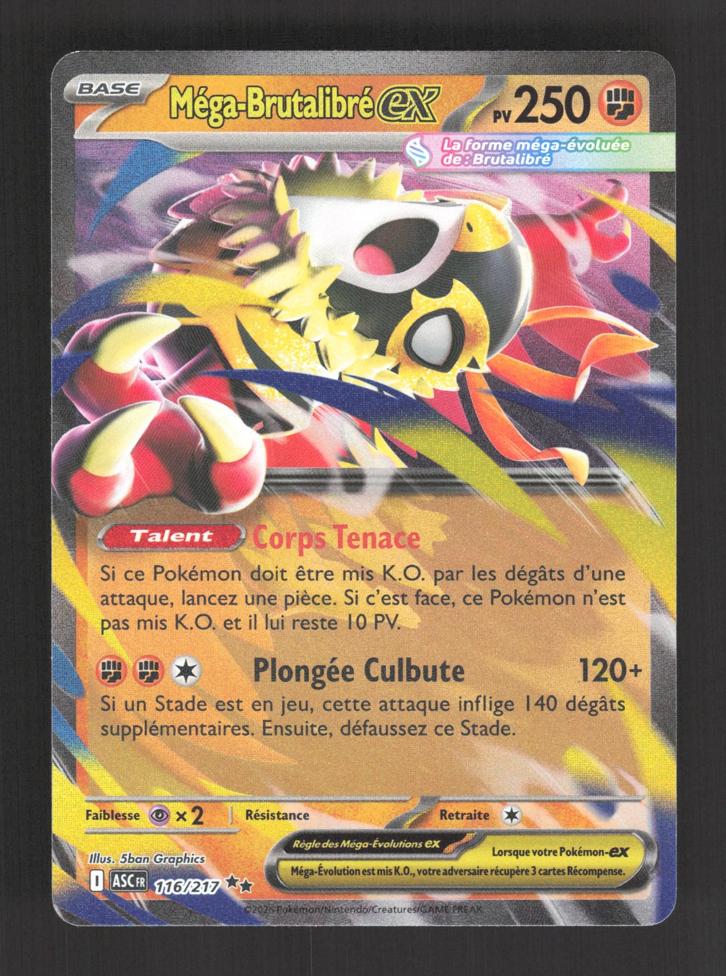 116/217 Mega Brutalibre EX - Héros Transcendants