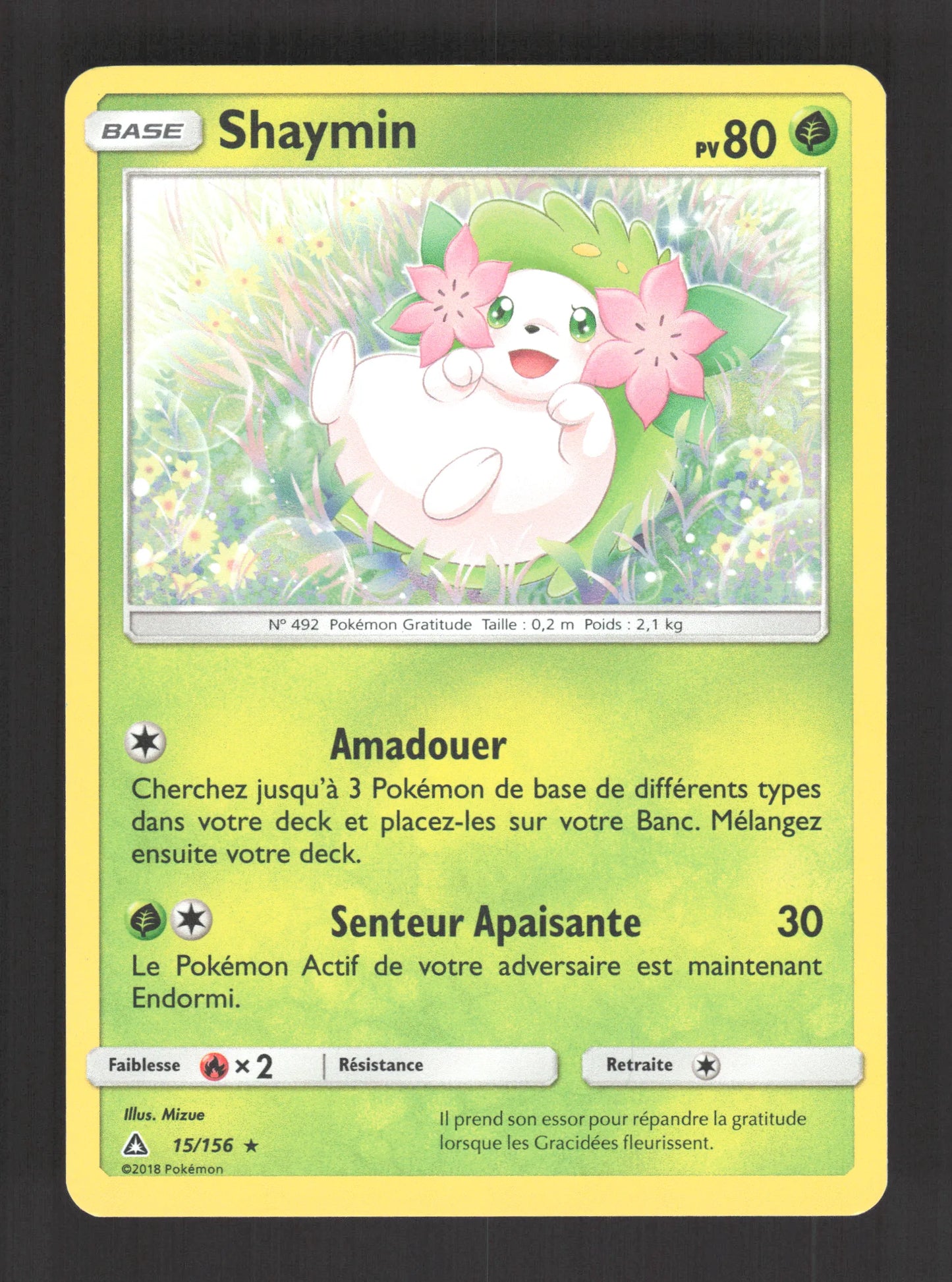15/156 Shaymin HOLO - Ultra-Prisme
