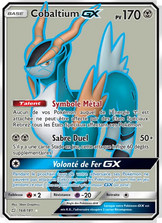 168/181 Cobaltium GX - Duo de Choc