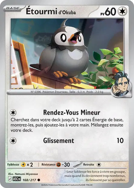 168/217 Etourmi POKEBALL - Héros Transcendants