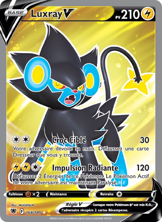 168/189 Luxray V - Astres Radieux