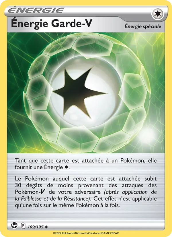 169/195 Énergie Garde-V Reverse - Tempête Argentée
