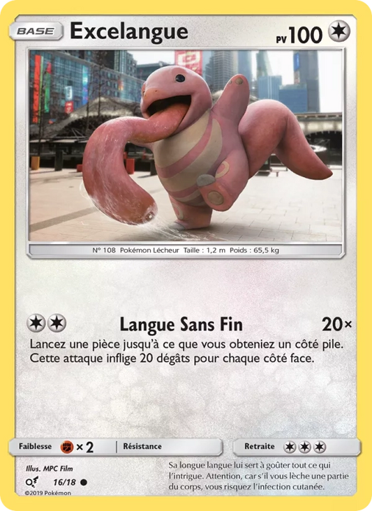 16/18 Excelangue HOLO - Détective Pikachu