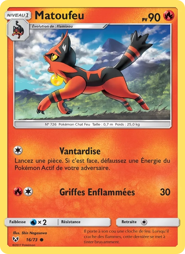 16/73 Matoufeu REVERSE - Légendes Brillantes