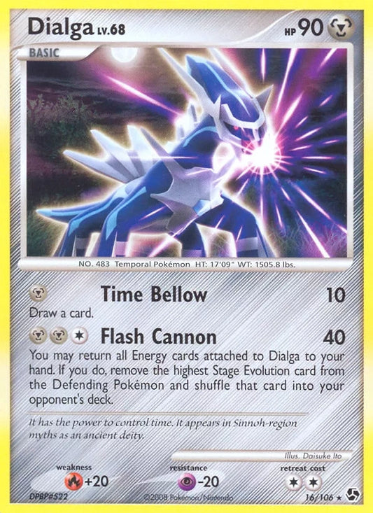16/106 Dialga RARE - Duels au Sommet